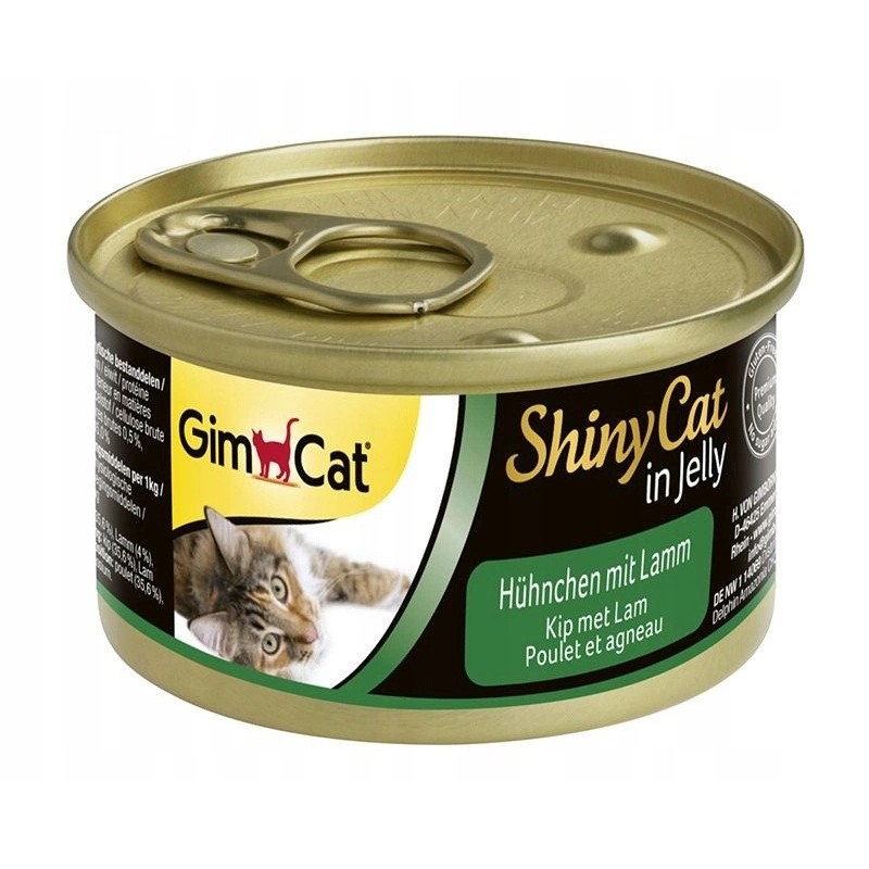 GIMCAT ShinyCat Jelly Kurczak z jagnięciną w galaretce 70g