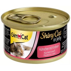 GIMCAT ShinyCat Kurczak z rakami w galaretce 70g