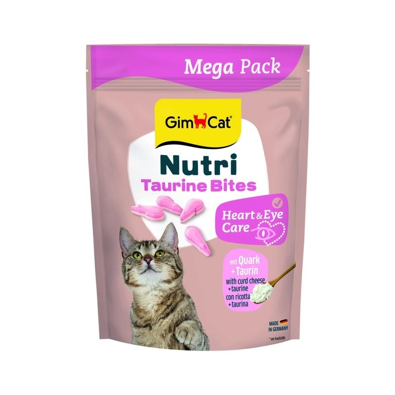 GIMCAT Nutri Taurine Bites Myszki - przysmak dla kota z tauryną 425g