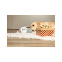 TRIXIE Xmas Sowa z linką zabawka dla psa plusz/linka 31 cm