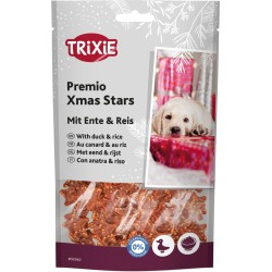 TRIXIE Xmas Premio Stars – przysmak dla psa kaczka i ryż 100g