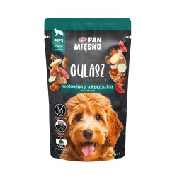 PAN MIĘSKO Karma mokra dla psa Gulasz Wołowina z wieprzowiną (dorosły) 150g