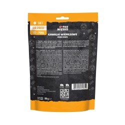 PAN MIĘSKO Przysmak dla psa Kawałki wieprzowe (dorosły) 80g