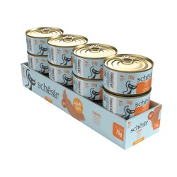SCHESIR Cat Can Grill karma mokra dla kota pasta z sardynek 70g (puszka)