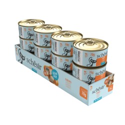 SCHESIR Cat Can Grill karma mokra dla kota sardynki w sosie 70g (puszka)