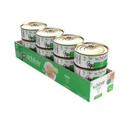 SCHESIR Complements karma mokra dla kotów kurczak w galarecie 70g (puszka)