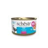 SCHESIR Complements karma mokra dla kotów tuńczyk w bulionie 70g (puszka)