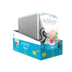 SCHESIR Complements karma mokra dla kotów tuńczyk w galarecie 70g (saszetka)