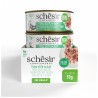SCHESIR Complements karma mokra dla kotów tuńczyk z algami w galarecie 70g (puszka)