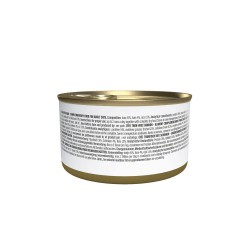 SCHESIR Complements karma mokra dla kotów tuńczyk z szynką w bulionie 70g (puszka)