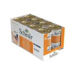 SCHESIR Complements karma mokra dla psa tuńczyk z marchewką w galarecie 285g (puszka)