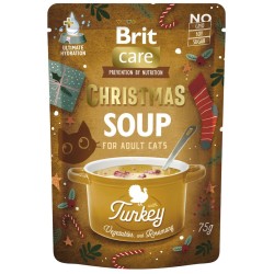 BRIT CARE Cat Christmas Soup Turkey 75g