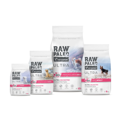 RAW PALEO Ultra Pork Puppy Medium/Large - sucha karma z wieprzowiną dla szczeniąt ras średnich i dużych 2 kg