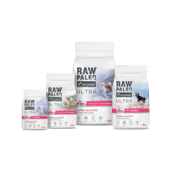 RAW PALEO Ultra Pork Adult Mini - sucha karma z wieprzowiną dla psów dorosłych ras małych 8kg