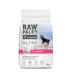 RAW PALEO Ultra Pork Adult Mini - sucha karma z wieprzowiną dla psów dorosłych ras małych 2 kg
