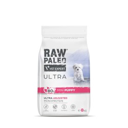 RAW PALEO Ultra Pork Puppy Mini - sucha karma z wieprzowiną dla szczeniąt ras małych 750g