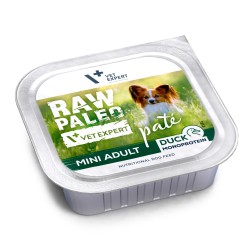 RAW PALEO Duck Pate Mini Adult mokra karma dla psów dorosłych kaczka 150g