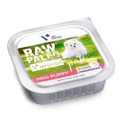 RAW PALEO Pork Pate Mini Puppy mokra karma dla szczeniąt wieprzowina 150g