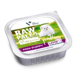 RAW PALEO Lamb Pate Mini Puppy mokra karma dla szczeniąt jagnięcina 150g