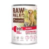 RAW PALEO Beef and Rabbit Puppy Can mokra karma dla szczeniąt duoproteina wołowina z królikiem (puszka) 400g