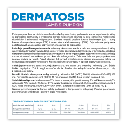 VETEXPERT Dermatosis Dog Lamb and Pumpkin mokra karma weterynaryjna dla psów 400g (puszka)