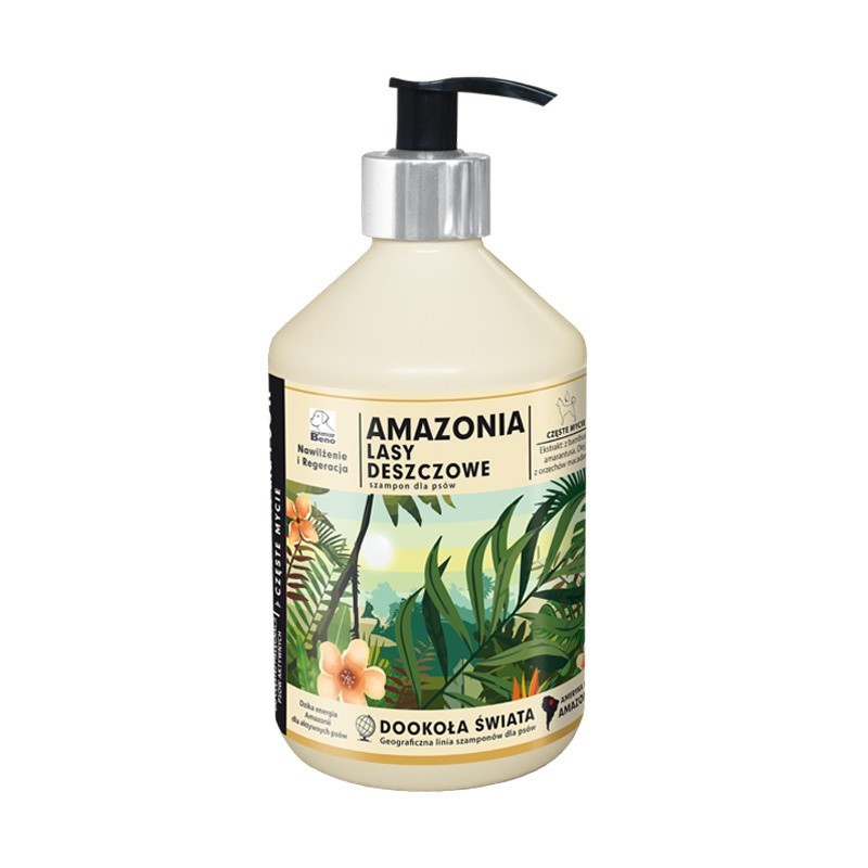 SUPER BENO Szampon dla psów Częste mycie Amazonia 400ml