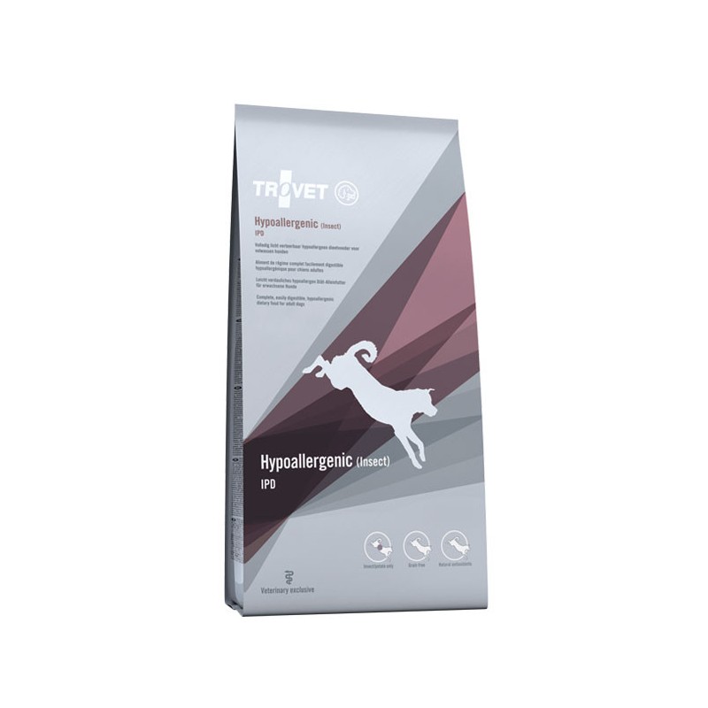 TROVET PIES IPD Hypoallergenic Insect 10kg PROMO Uszkodzenie