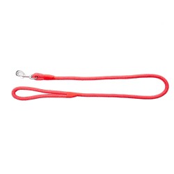 DINGO Smycz miejska z linki dla psa 120cm - czerwona