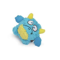 CAMON Dog Toy Potwór M 12cm - niebieski