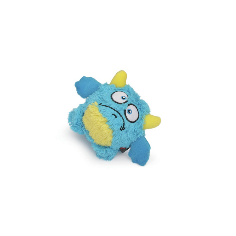 CAMON Dog Toy Potwór M 12cm - niebieski