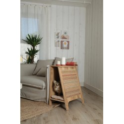 ZOLUX Drapak dla kota mebel 3w1 BOREAL L - beżowy