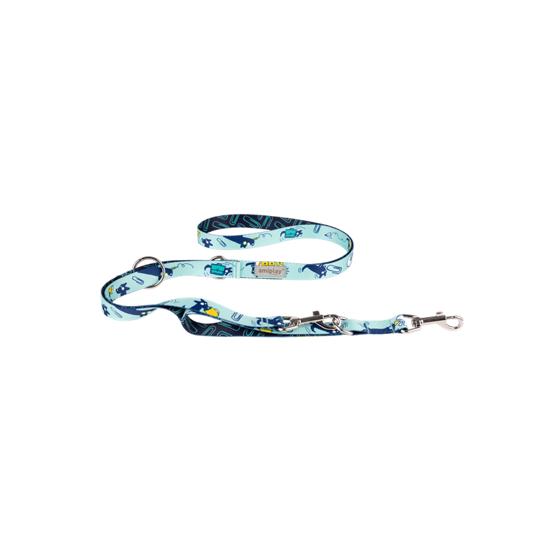 AMIPLAY Smycz Amik 7in1 OfficeDog rozmiar XL