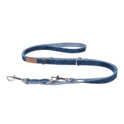 AMIPLAY Smycz 6 in 1 Denim M 100-200cm x 1,5cm - Granatowy