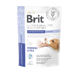 BRIT Veterinary Diets Dog Grain free Gastrointestinal Junior 400g
