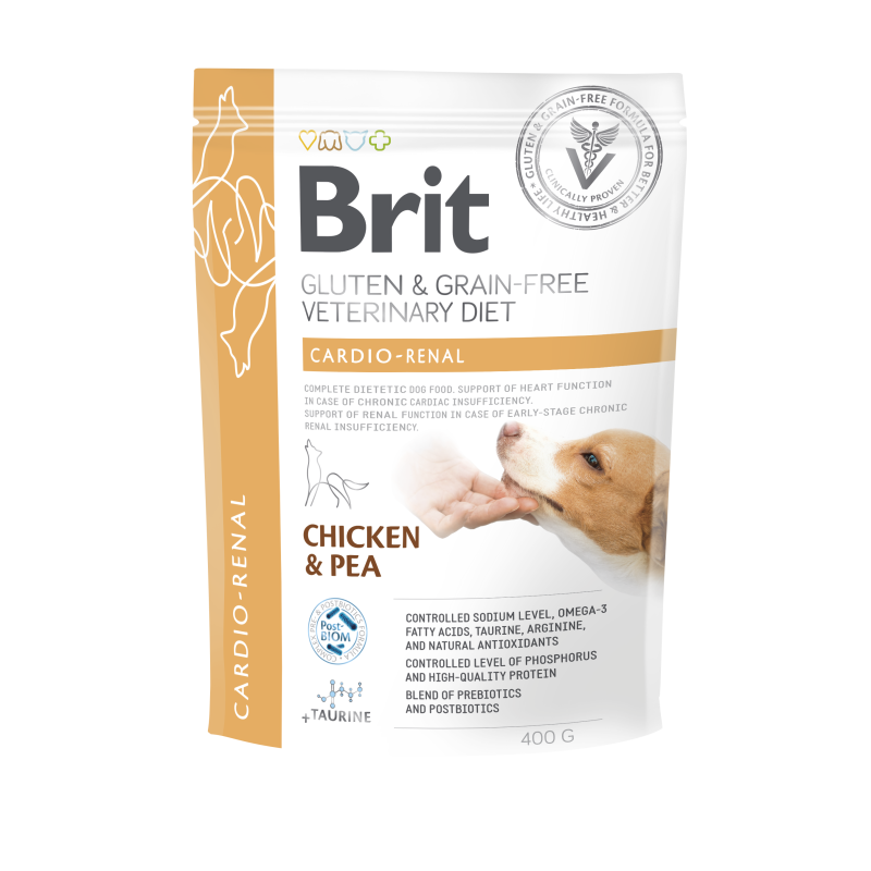 BRIT Veterinary Diets Dog Grain free Cardio - Renal, kurczak 2 kg