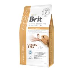 BRIT Veterinary Diets Dog Grain free Cardio - Renal, kurczak 6 kg