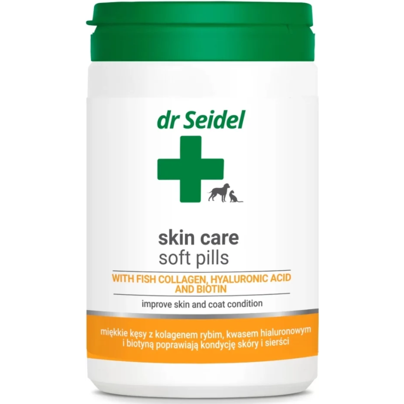 DR SEIDEL Soft pills Skin Care -  Kęsy na skórę i sierść 225g
