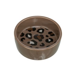 TRIXIE Leo miska ceramiczna w panterkę  0.3l/ 12cm