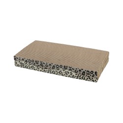 TRIXIE Leo drapak kartonowy dla kota brązowy/kremowy 44 x 6 x 25cm