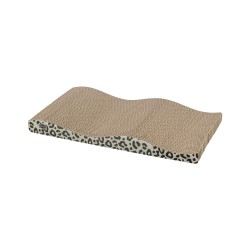 TRIXIE Leo drapak kartonowy dla kota brązowy/kremowy 44 x 6 x 25cm