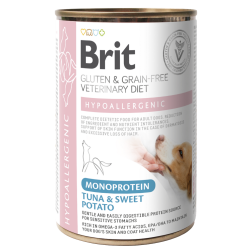 BRIT Veterinary Diets Hypoallergenic Mono Tuna 400g