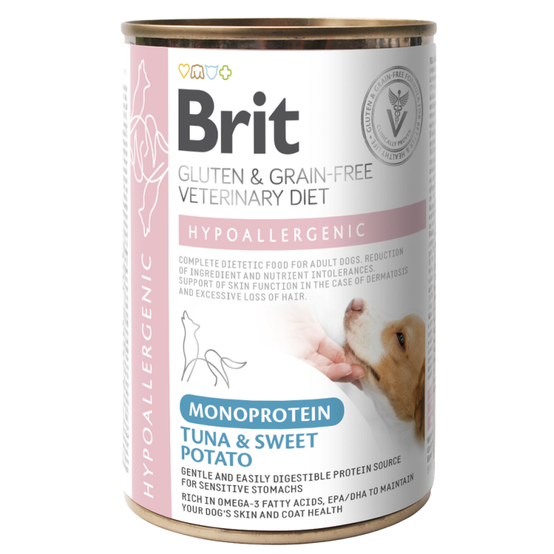 BRIT Veterinary Diets Hypoallergenic Mono Tuna 400g