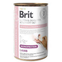 BRIT Veterinary Diets Hypoallergenic Lamb 400g