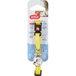 ZOLUX Obroża dla kota z zawieszką w kształcie ptaka Chatouille - żółta