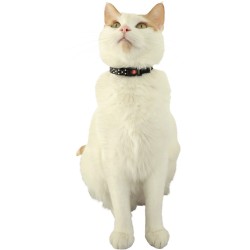 ZOLUX Obroża dla kota z zawieszką w kształcie myszy Chatouille - czarna