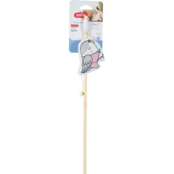 ZOLUX Zabawka dla kota wędka bambus ptak w sukience Chatouille 48,8cm