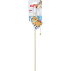 ZOLUX Zabawka dla kota wędka bambus ptak w czapce Chatouille 48,8cm