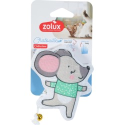 ZOLUX Zabawka dla kota dzwonek kocimiętka mysz sweter Chatouille 10,5cm