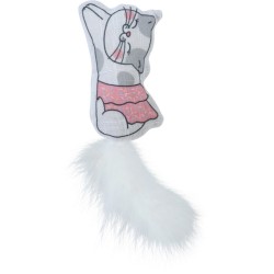 ZOLUX Zabawka dla kota z piórkami i kocimiętką kot tutu Chatouille 8cm