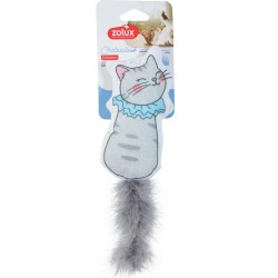 ZOLUX Zabawka dla kota z piórami i kocimiętką kot kołnierz Chatouille 15cm